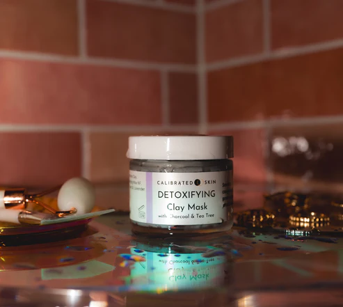 Detoxifying Charcoal Clay Mask - for congested pores / blackheads