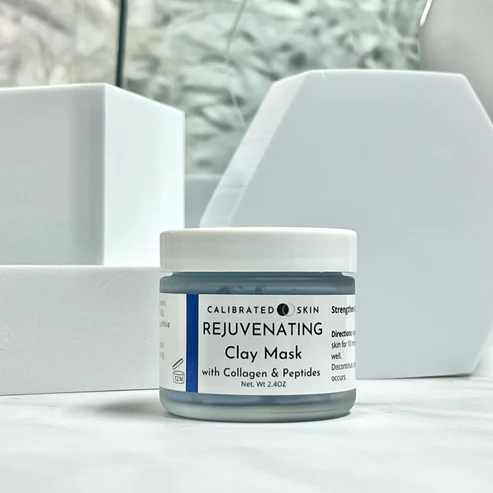 Rejuvenating Clay Mask /Green Tea Mask (strength, plump, anti-aging)