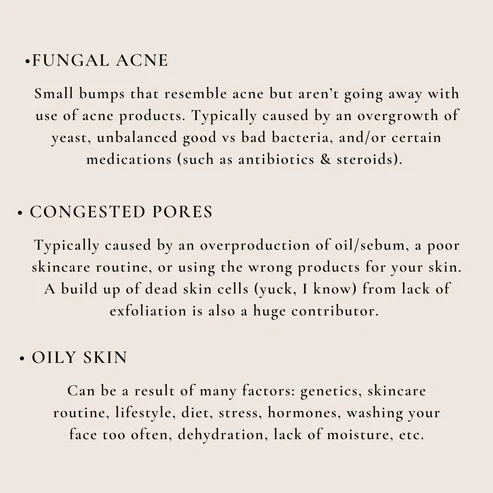 Clarifying Face Cleanser (For acne & congested pores)