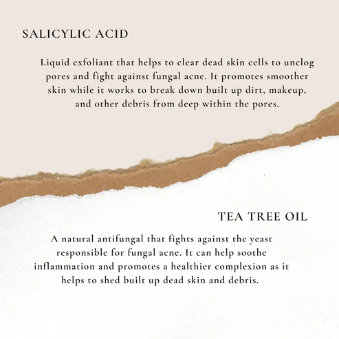 Clarifying Face Cleanser (For acne & congested pores)