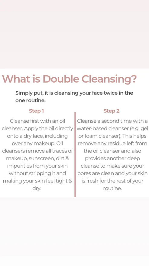 Cleansing Oil - for all skin types (safe for acne prone)