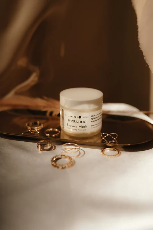 Hydrating Enzyme Face Mask (Clears clogged pores, natural exfoliant)