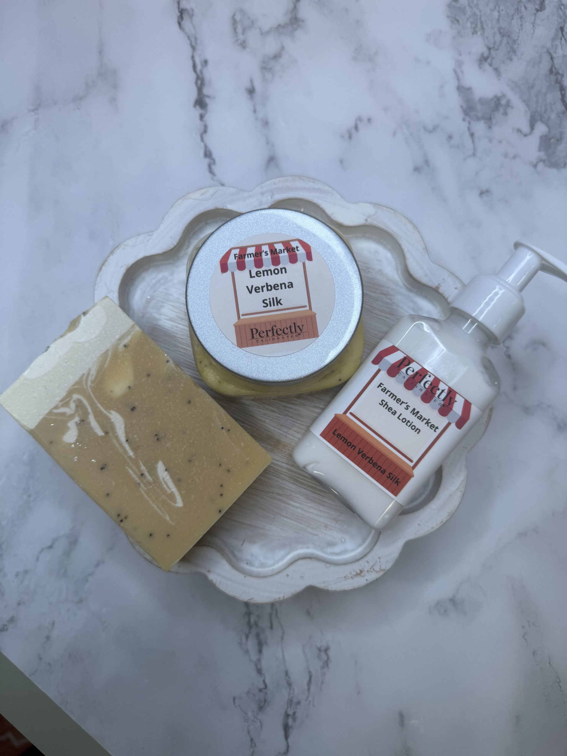 Farmer's Market Lemon Verbena Silk Sugar Scrub