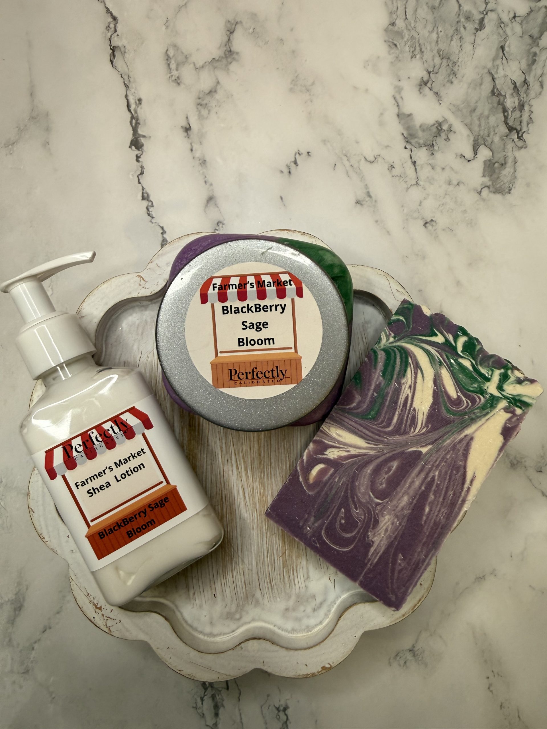 Farmer's Market BlackBerry Sage Bloom Sugar Scrub